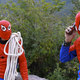 Illustration for article titled Why These Chinese Sanitation Workers Dress Like Spider-Man